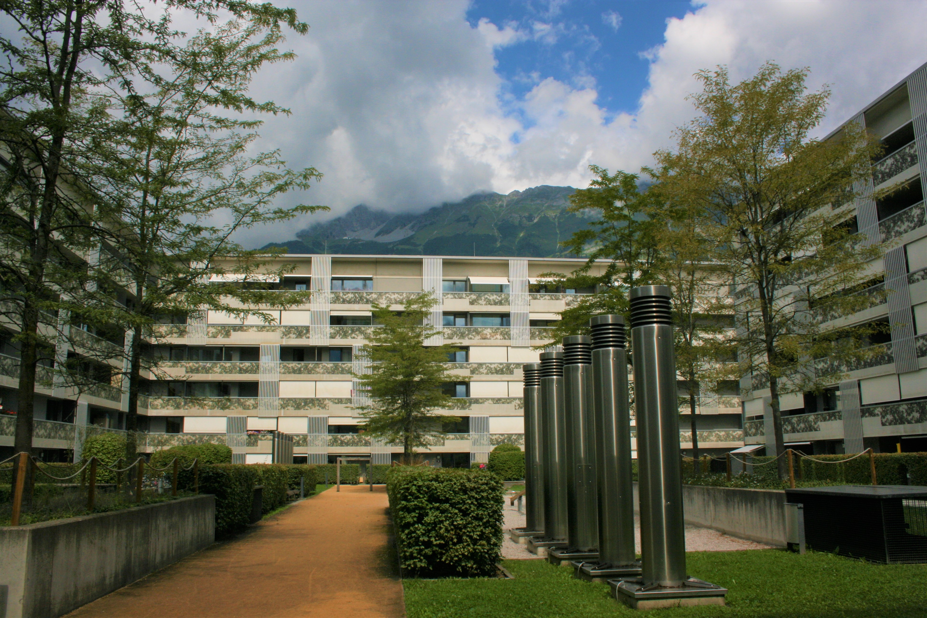 Lodenareal, a Passive House apartment complex in Innsbruck, Austria. Photo courtesy of Gabriel Rojas