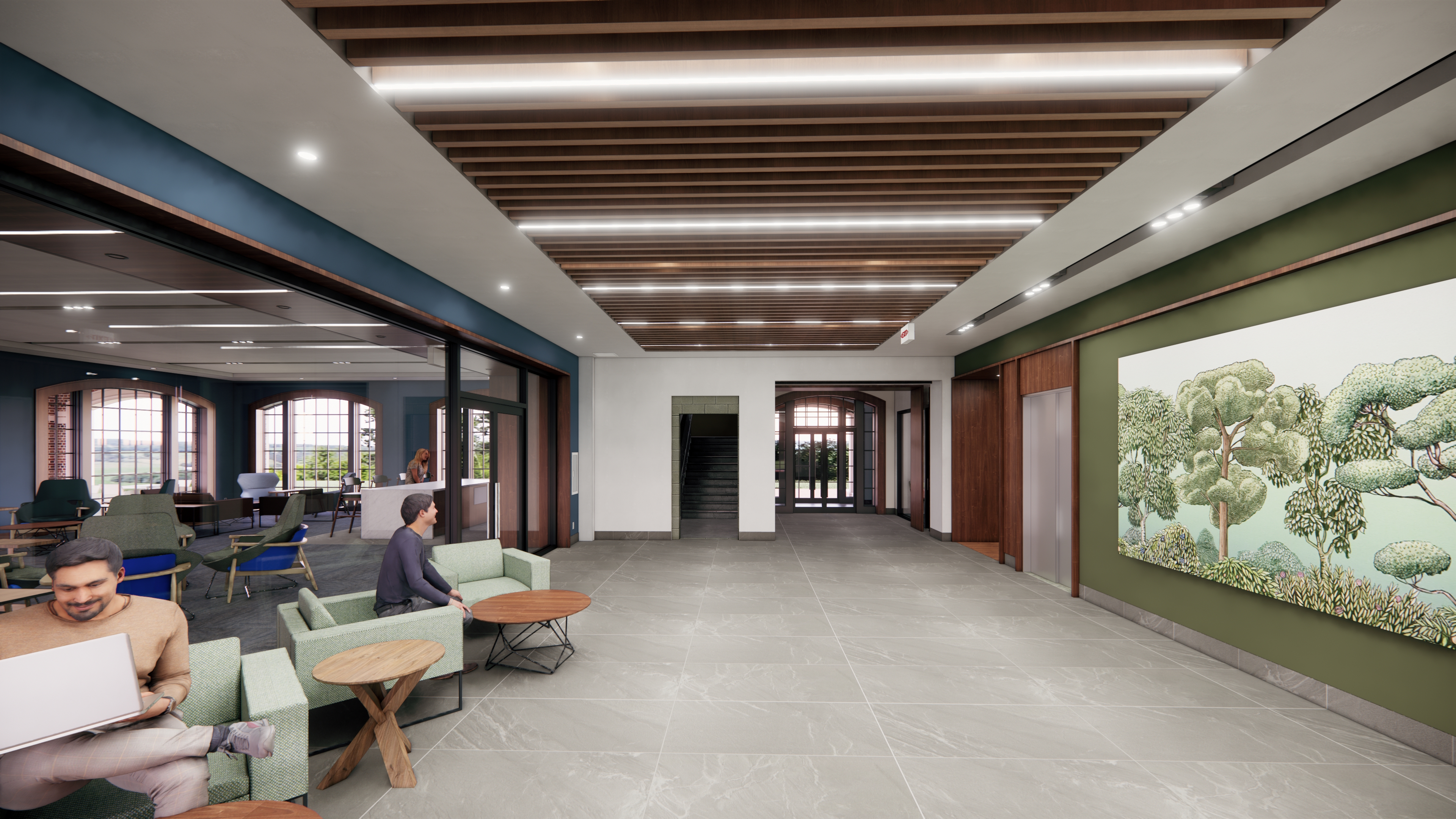 Catawba Residence Hall - lounge