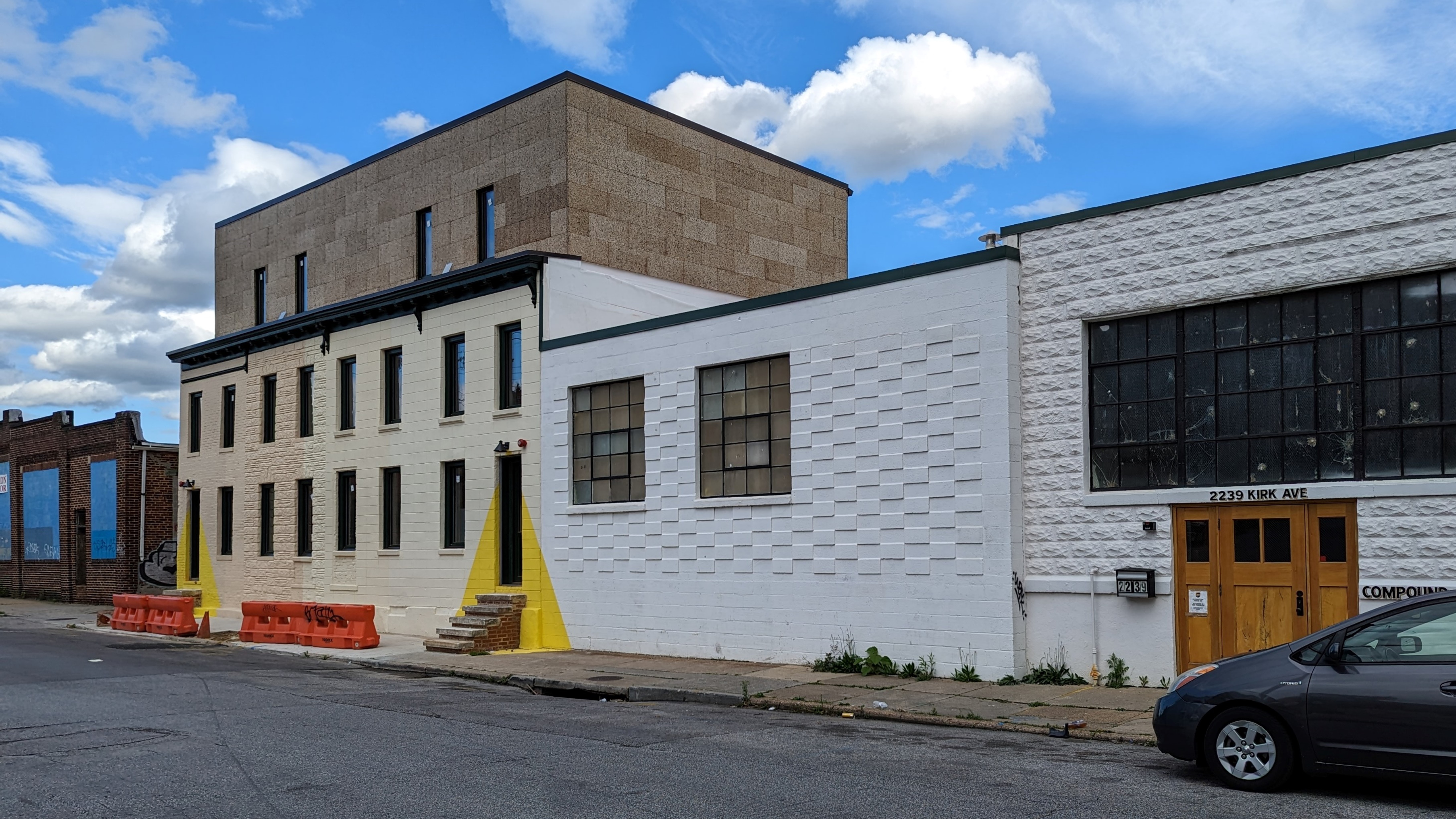 The Compound Rowhouses Passive House retrofit. Photo courtesy of Quinn Evans