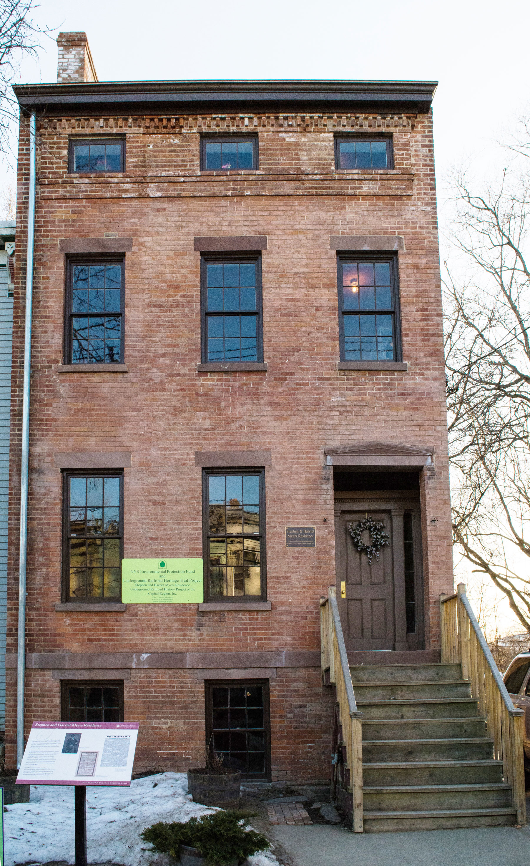 The Stephen and Harriet Myers Residence. Photo courtesy of Mary Liz Stewart.