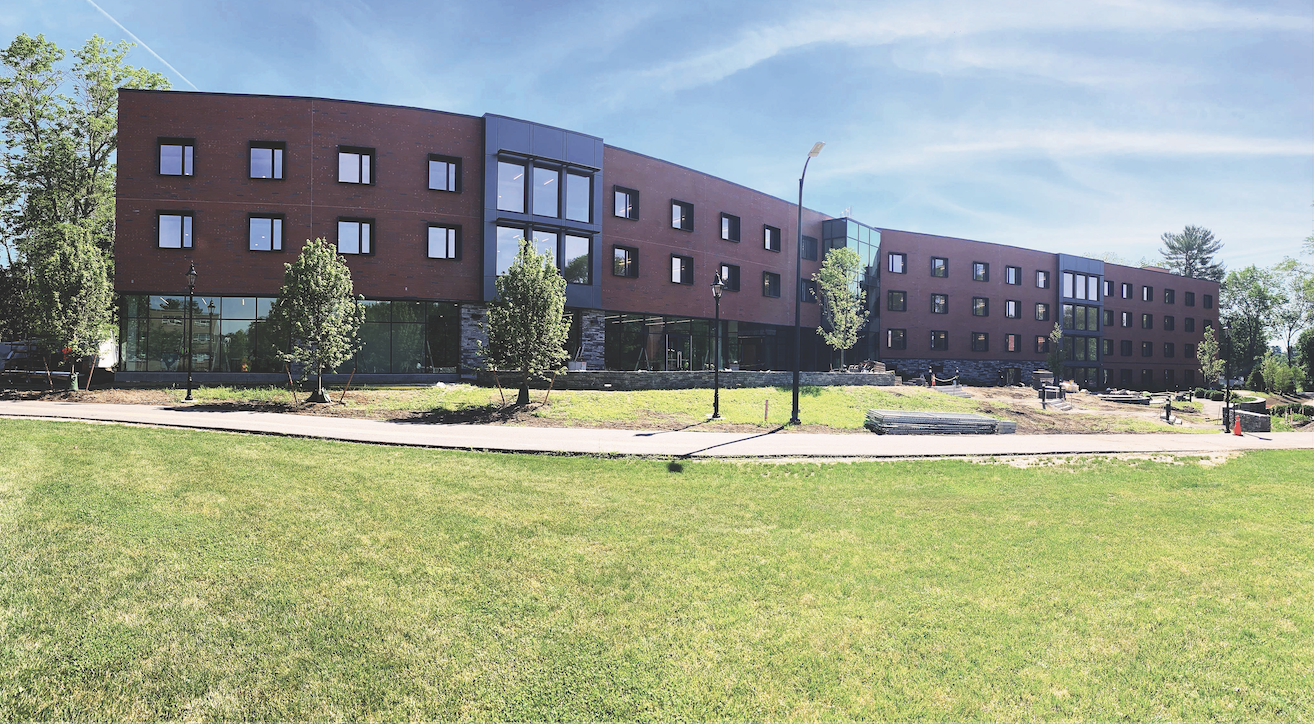 Wheaton College Pine Hall is a PHIUS Certified student housing project located in Norton, MA. Designed as a low-rise academic dormitory, it serves as an example of energy-efficient institutional construction within the higher education sector.