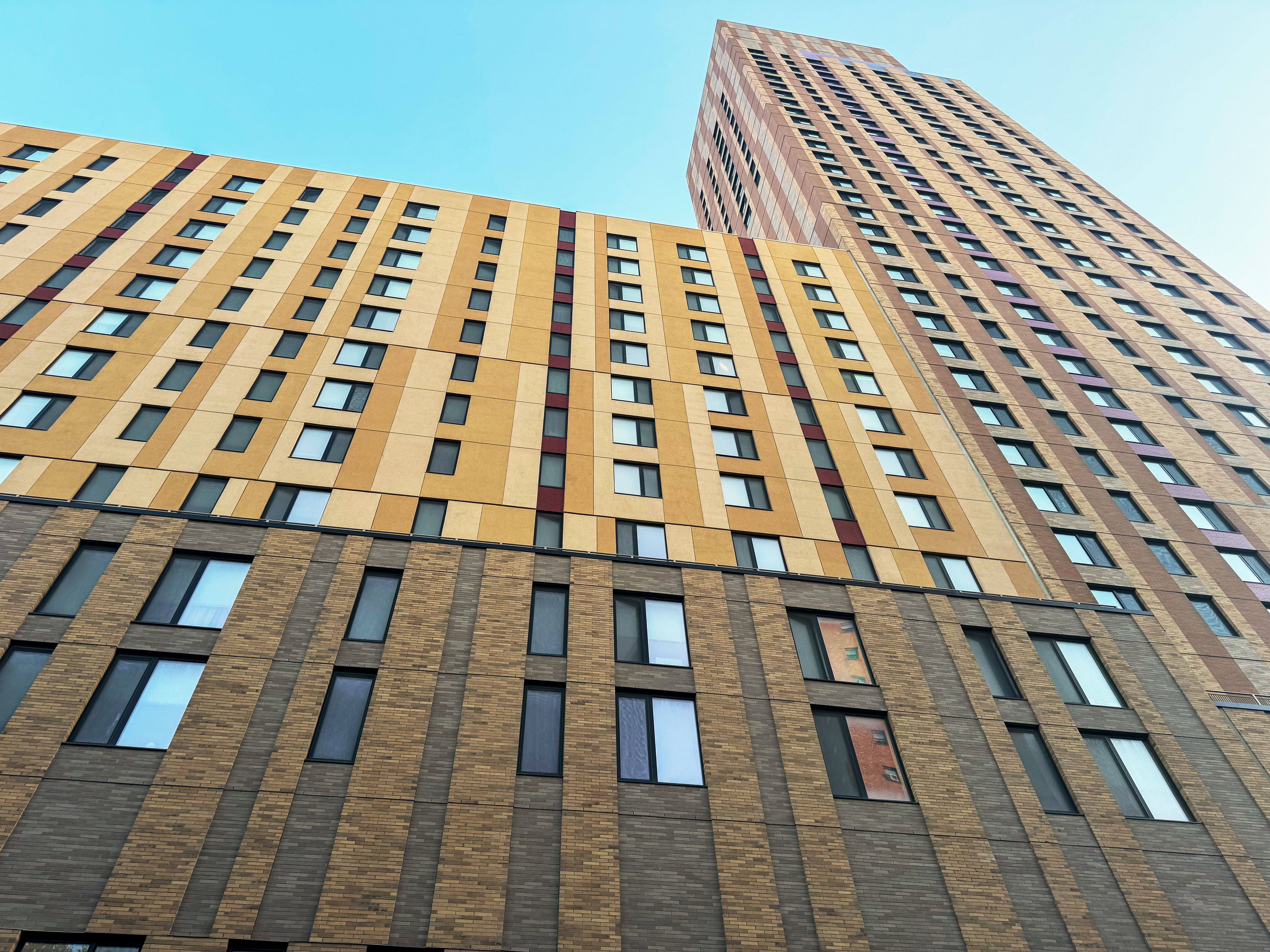 Located in East Harlem, the 750,000-square-foot Sendero Verde is currently the largest fully affordable Passive House building in the world.