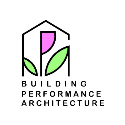 building performance architecture logo square