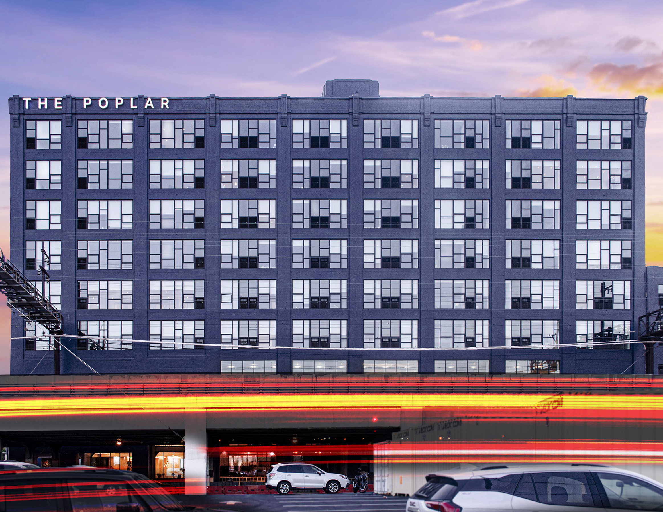 The Poplar, located in Philadelphia, PA, is a beautifully renovated 11-story mixed-use building, updated with high-performance Supera windows, that has been transformed into a fully carbon emission-free property by harnessing 100% wind generated energy.