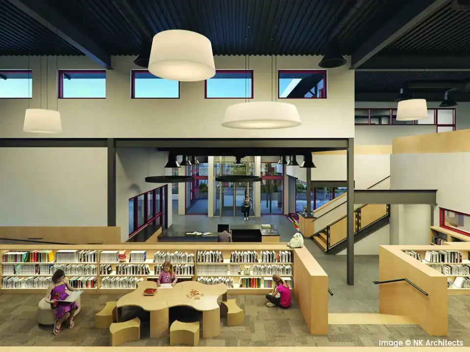 Carrick library cam2 CopyrightNKArchitects