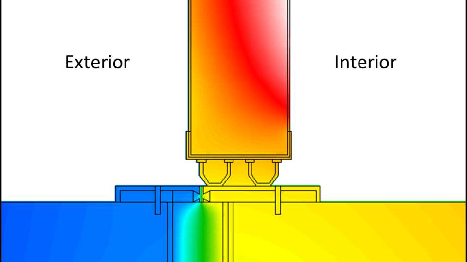 Figure 7   Thermal Infrared Results at Door Sill
