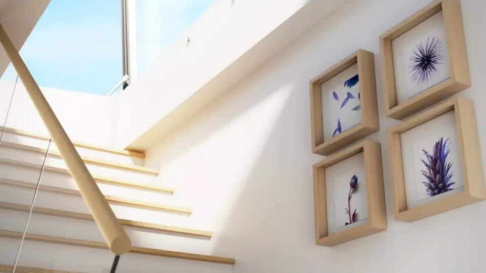 Flat Roof Exit Comfort Swing Interior Render