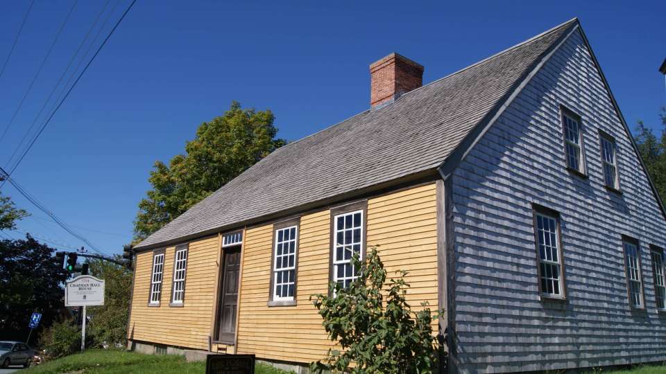 Chapman Hall House, Damariscotta, Maine   20130919