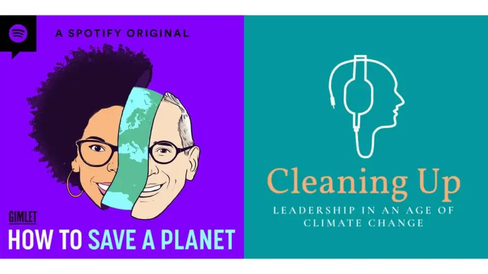 two climate action podcasts rev