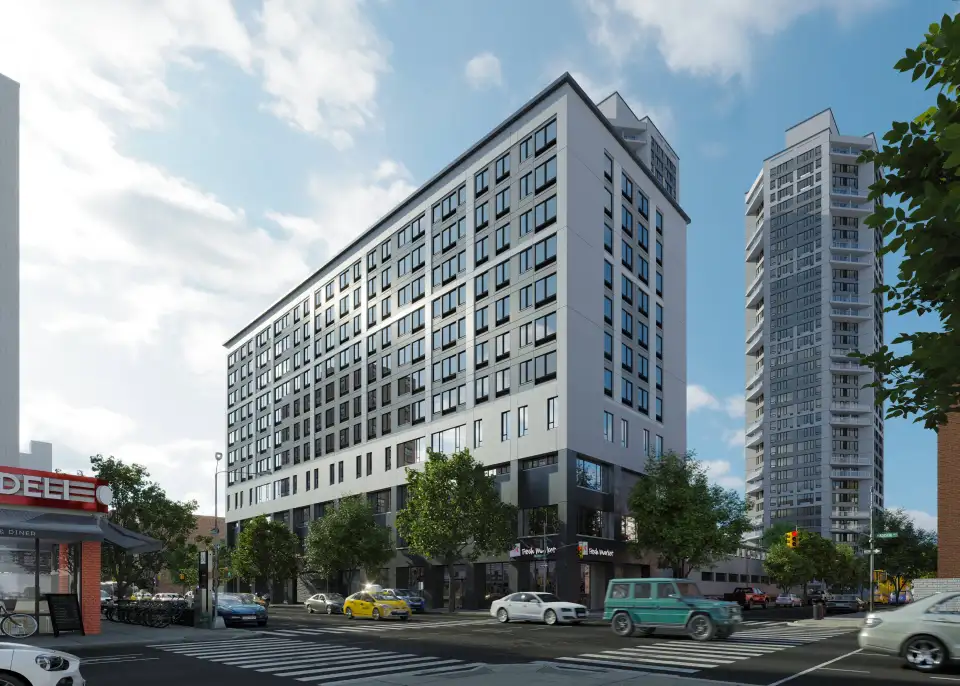 the heritage 116 Madison render