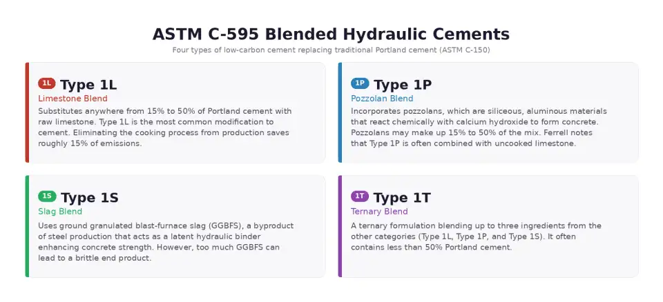 Cement Types Api Recap: Do You Know What's in Your Low-Carbon Cement?