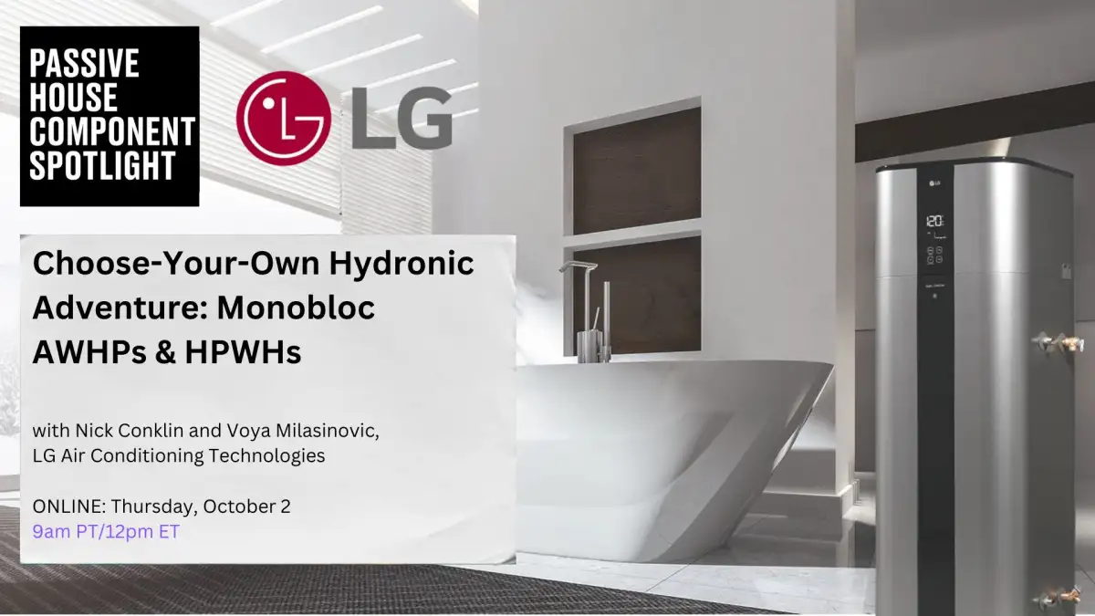 LG Component Spotlight: Choose-Your-Own Hydronic Adventure: Monobloc ...