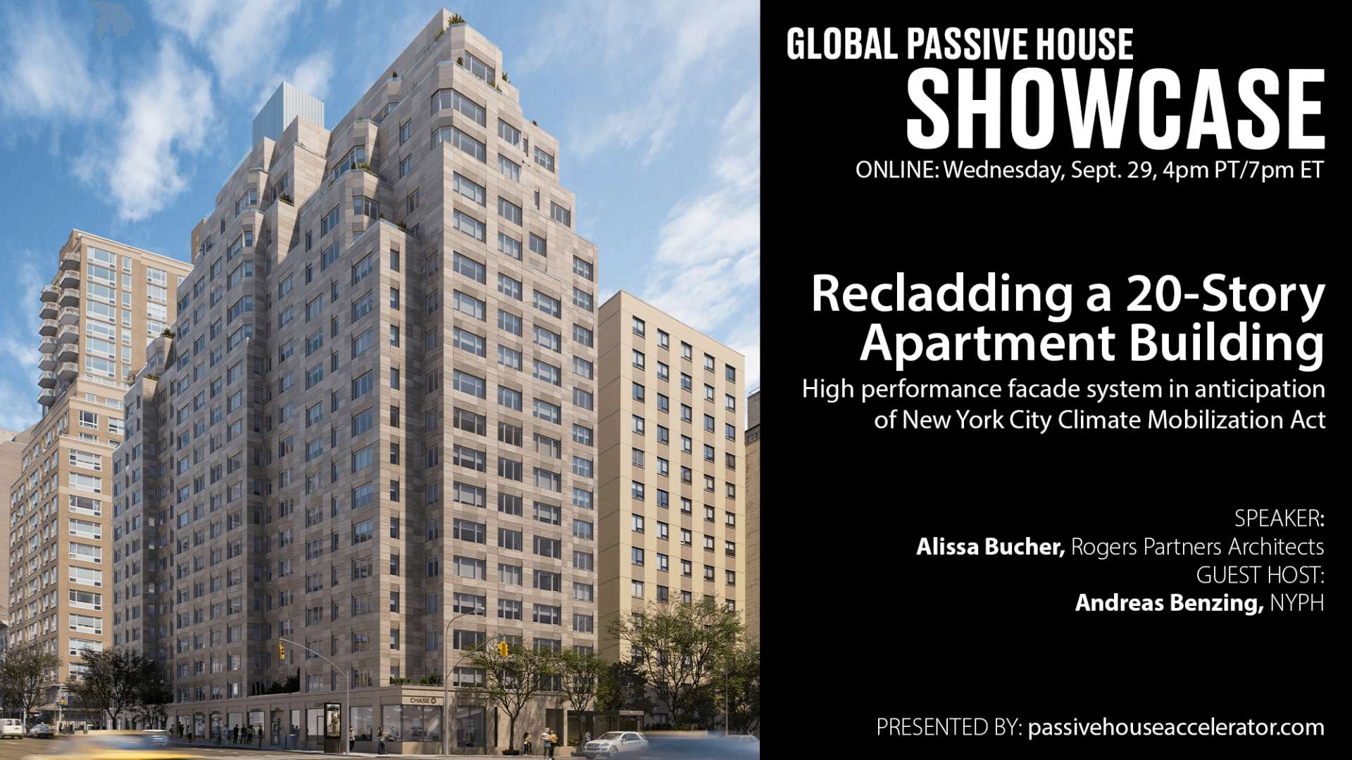 Recladding a 20-Story Apartment Building | Passive House Accelerator
