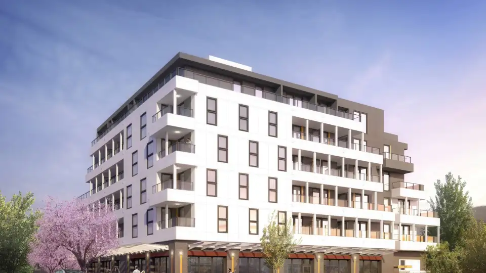 The Peak, a six storey mixed-use development by Cornerstone Architecture and Edge Construction, features Defender 88PH+ Pro windows and doors manufactured by Innotech Windows + Doors.