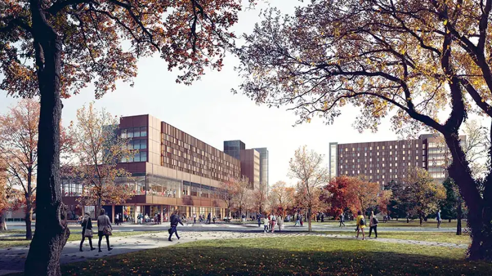 UVic SHD View 01 Print PerkinsWill