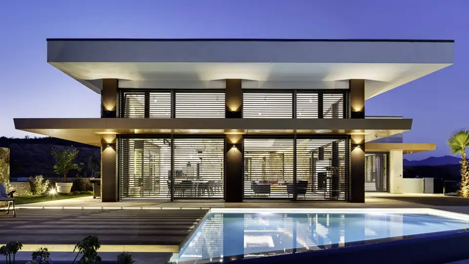 00 Wave House Terrace frontal view Night Cacopardo Architects 1623263964