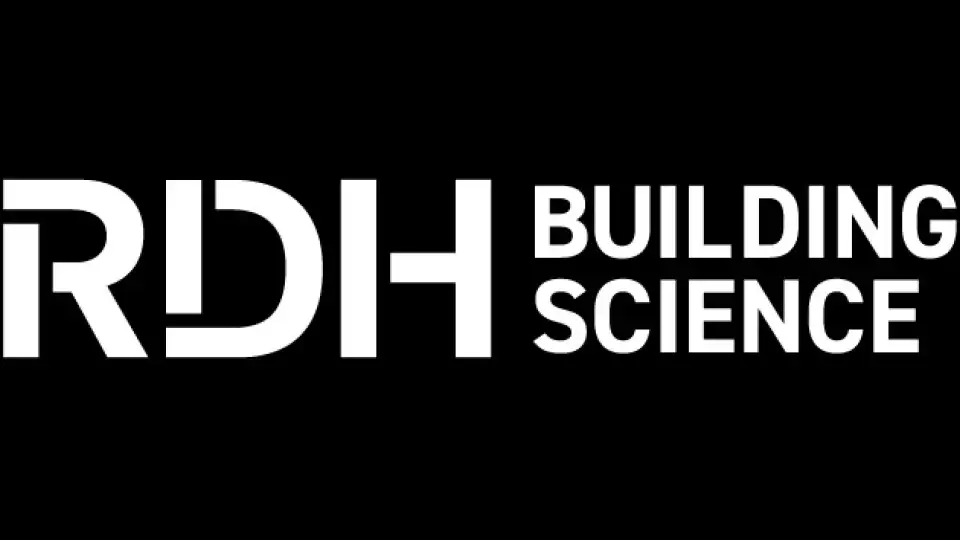 rdh  full logo white black bg