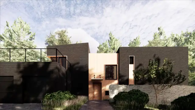 2024 05 21 shawangunk passive house render front